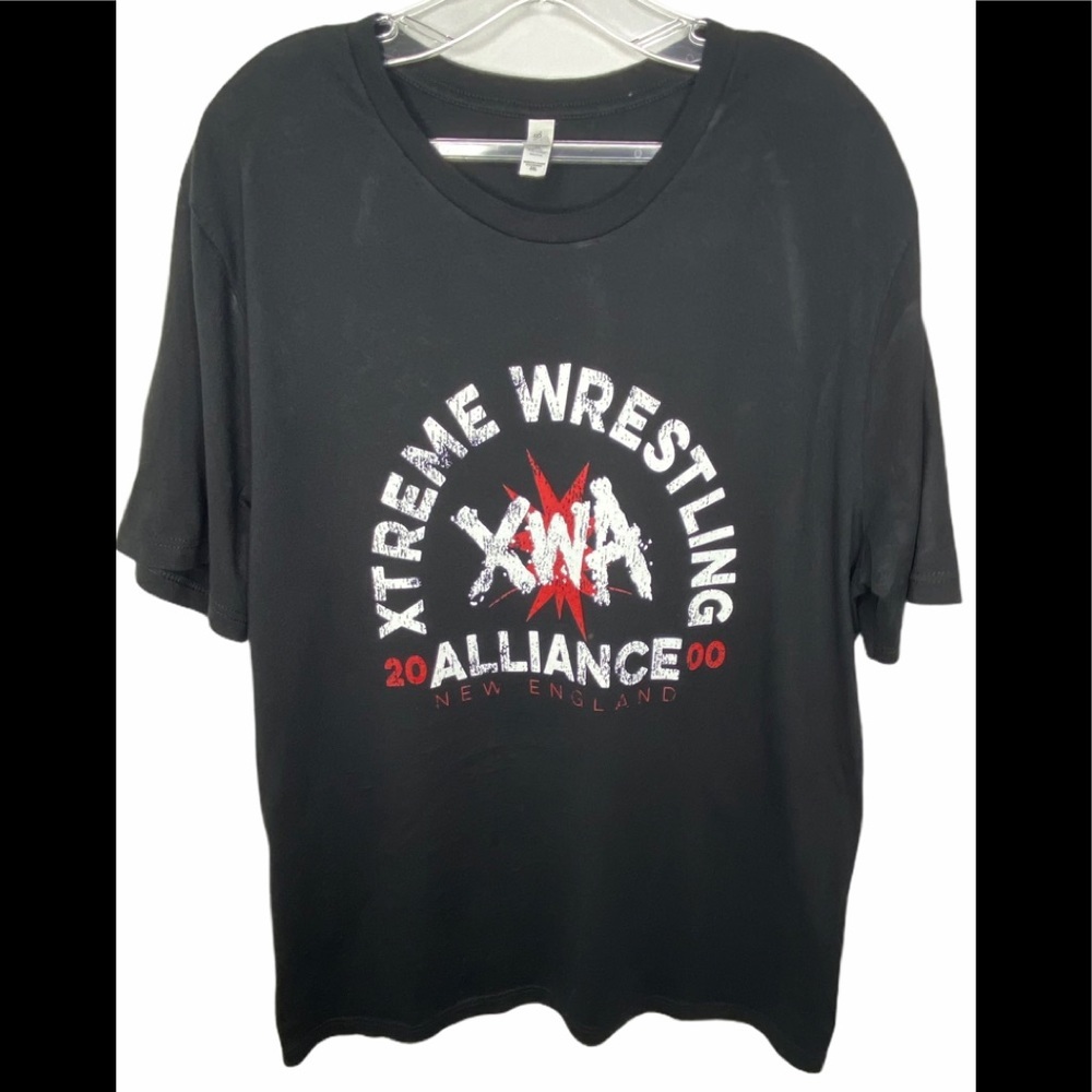 VTG Canvas Men’s 2XL Black Xtreme Wrestling TShirt